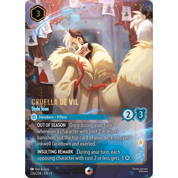 RAZZ - 10 Spots Cruella Enchanted