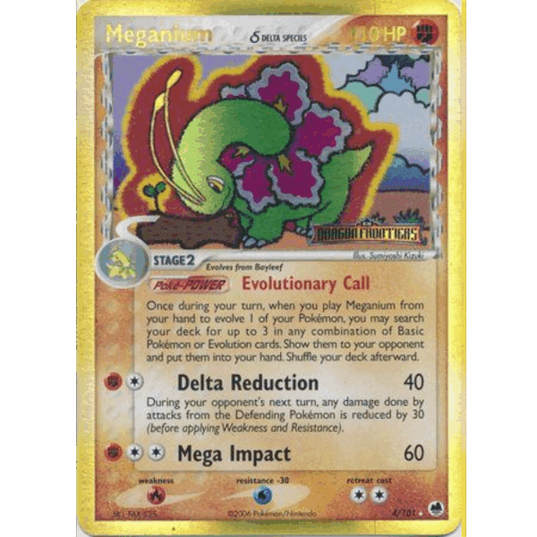 RAZZ - 10 Spots LP Meganium Stamped Reverse