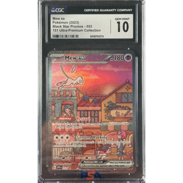 CGC 10 Mew ex SIR Promo (UPC BSP #53)