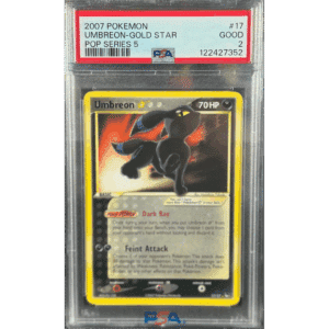 PSA 2 Gold Star Umbreon Pop Series 5 #17