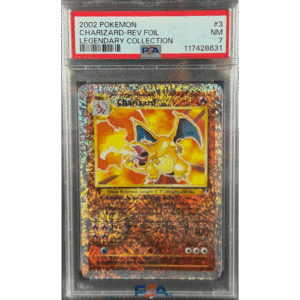 PSA 7 Legendary Collection Reverse Holo Charizard #4
