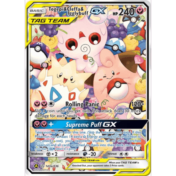 RAZZ - 10 Spots Togepi & Cleffa & Igglypuff Alt +2 Degen Tickets