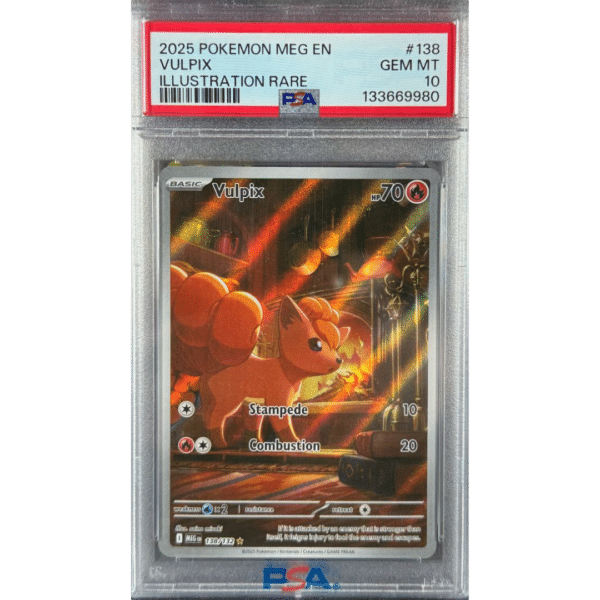 RAZZ - 10 Spots PSA10 Vulpix