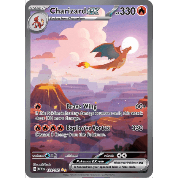 Charizard ex SIR (151 Enlgish)