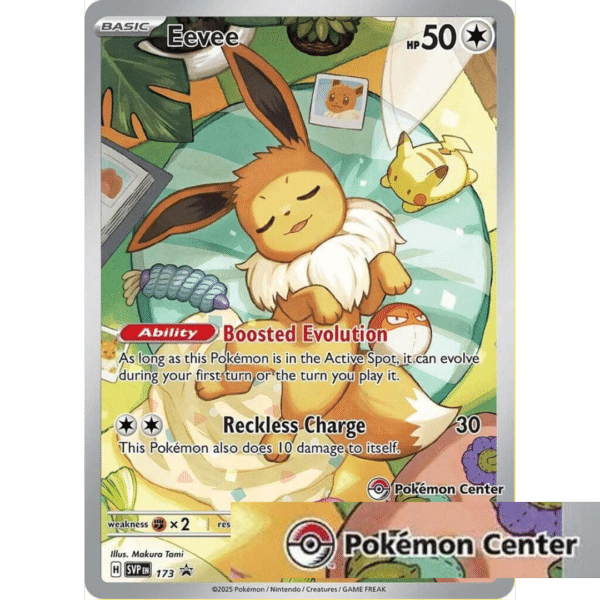 RAZZ - 10 Spots Pokemon Center Exclusiveevee