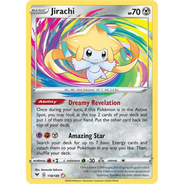 Jirachi Amazing Rare (VV)