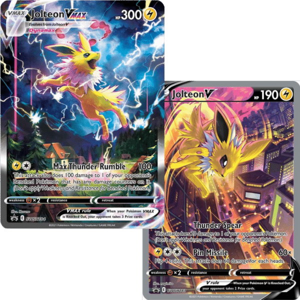 SOLO - 10 Spots - Jolteon V and VMAX Promo Pair