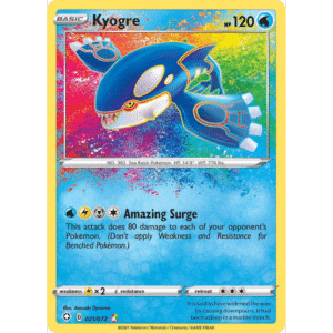 Kyogre Amazing Rare (SF)