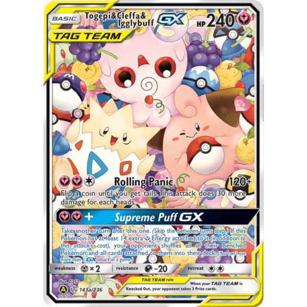 SOLO - 10 Spots - Togepi & Cleffa & Igglypuff Alt +4 Degen Tickets