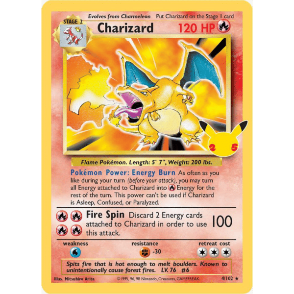 Charizard Holo (Celebrations)