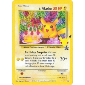 Birthday Pikachu (Celebrations)