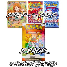 BUNDLE 2 - 1ST PARTNER ILLUSTRATION PACK + Nami Razz Spot 12 + 2 D.C. Razz Spots +8 Degen Tickets