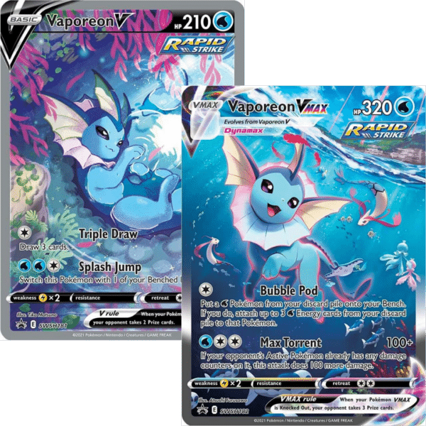 SOLO - 10 Spots - Vaporeon Promo Pair
