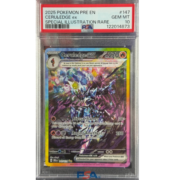 RAZZ - 10 Spots PSA10 Ceruledge +2 Flawless Spots Main
