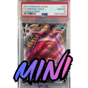 RAZZ - 10 Spots MINI for spots 4+6 On Gengar VMAX Slab Main (GX46)