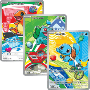 RAZZ - 10 Spots Kanto Starter Promos (KT)
