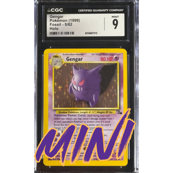 RAZZ - 10 Spots MINI for spots 7+9 on CGC 9 Fossil Holo Gengar Main (G79)