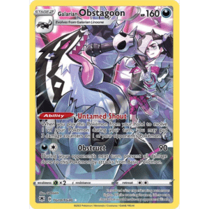 Galarian Obstagoon TSG (AR)