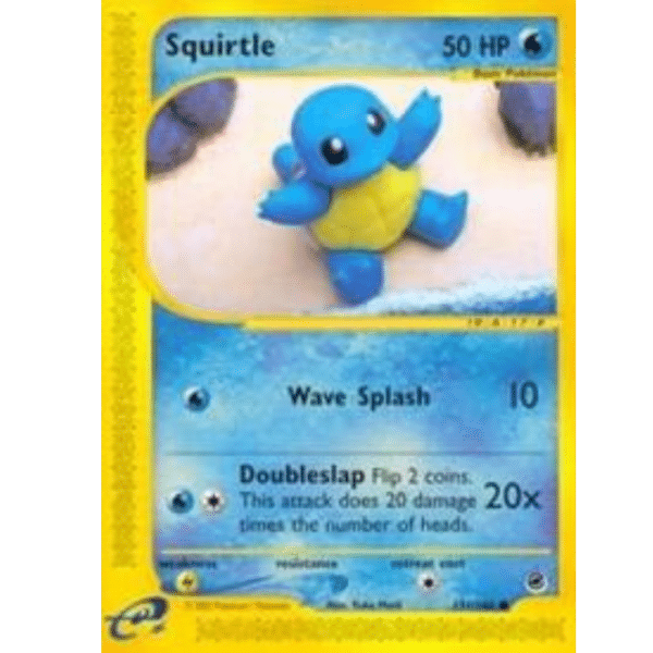 RAZZ - 10 Spots NM Expedition Squirtle