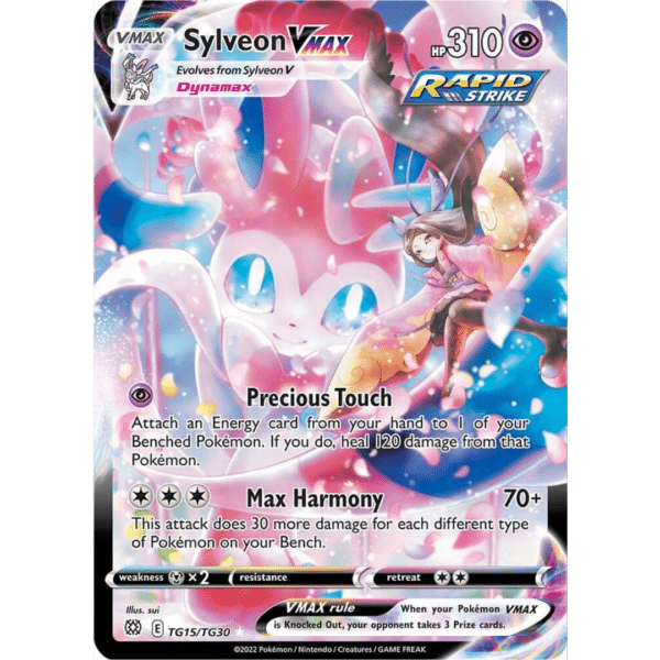 RAZZ - 10 Spots Sylveon VMAX TSG