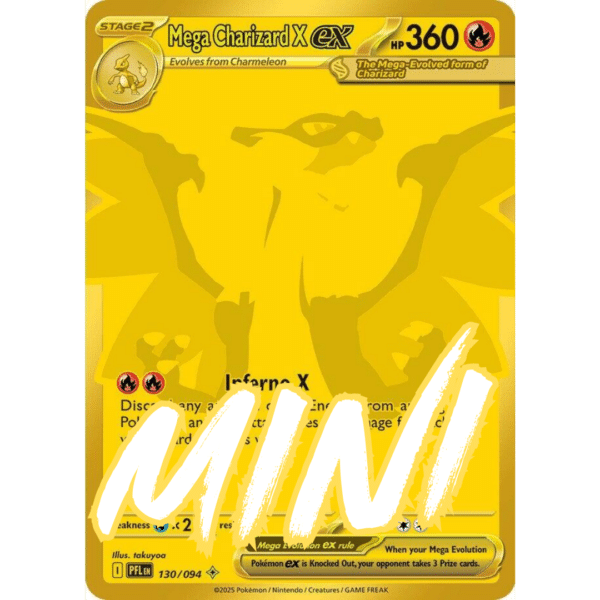 RAZZ - 10 Spots MINI for Spot 1 on Mega Zard X Main (PFZ1)