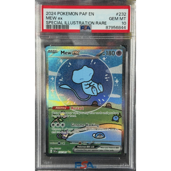 PSA 10 Mew ex SIR #232 (Paldean Fates)