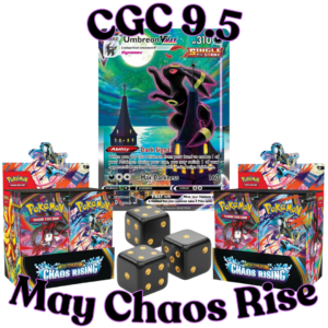RAZZ/Dice Game - 324 Spots - CGC9.5 Moonbreon - CR Pack w/Each Spot - Other Prizes! +2 Degen Tickets