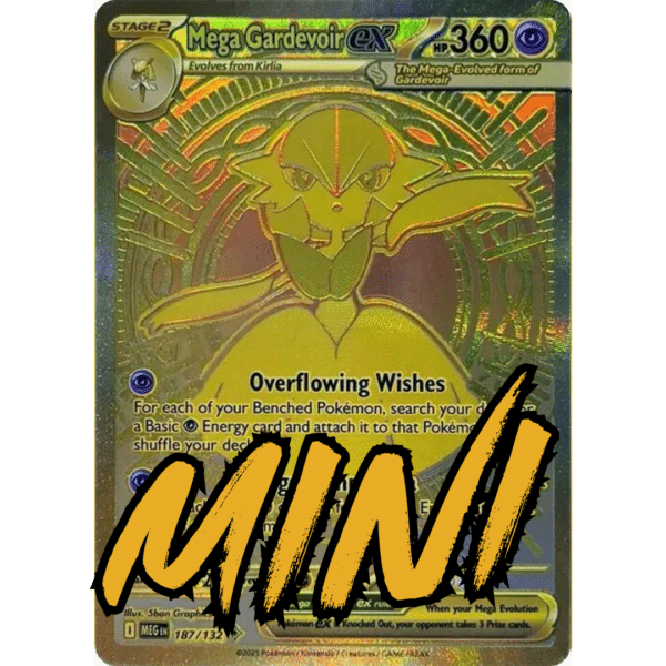 RAZZ - 10 Spots MINI for Spots 1+7 on Gold Gardevoir Main (GG17)