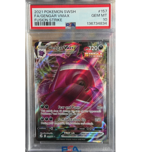 RAZZ - 10 Spots PSA10 Gengar with Better Art than the Alt +4 Degen Tickets (GM)