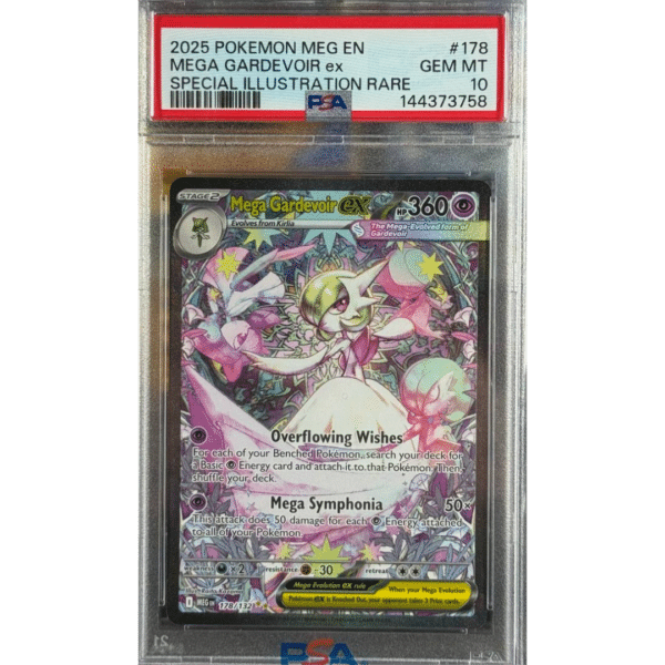 RAZZ - 10 Spots PSA10 Mega Gardevoir +5 Flawless Spots MAIN (MGM)