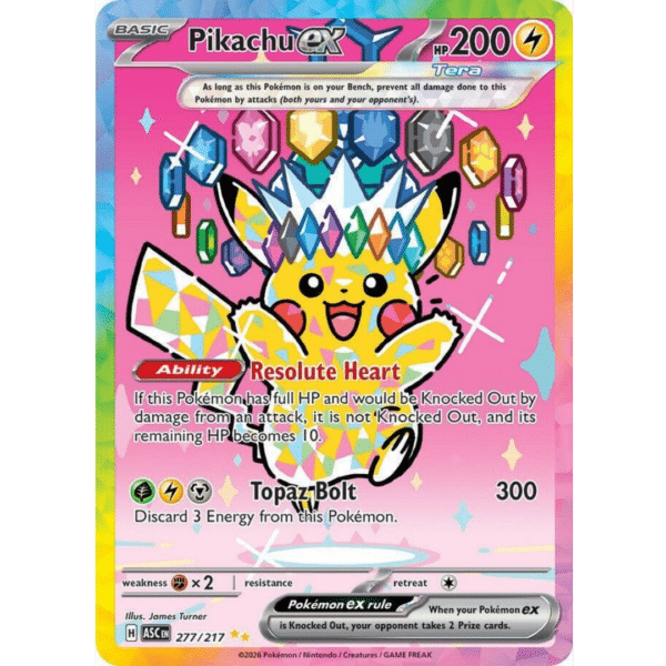 Pikachu ex SIR (ASCH)