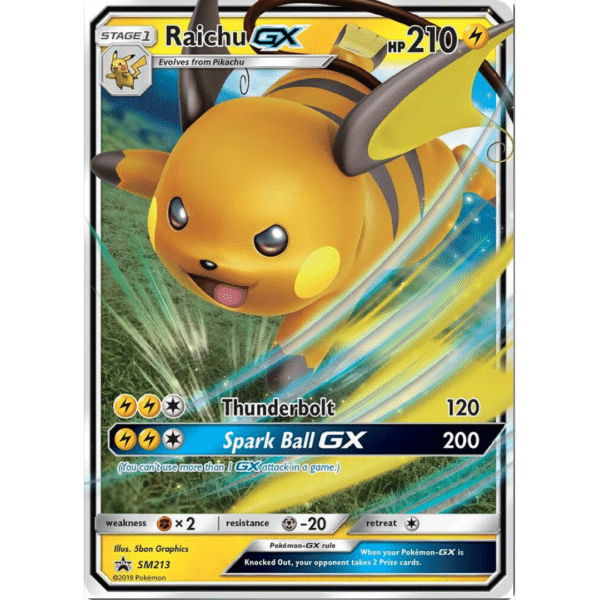 Raichu GX Promo (BSP)