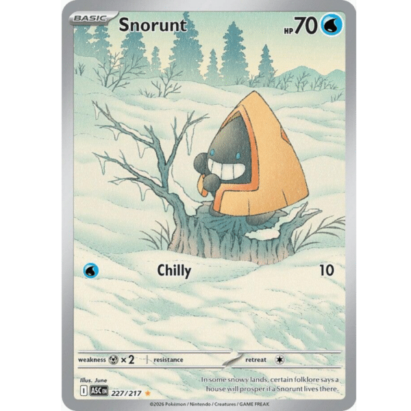 Snorunt IR (ASH)