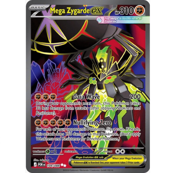 Zygarde ex Mega FA (PO)