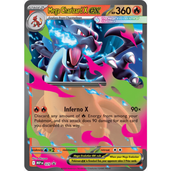Mega Charizard X ex Tin Promo (BSP)