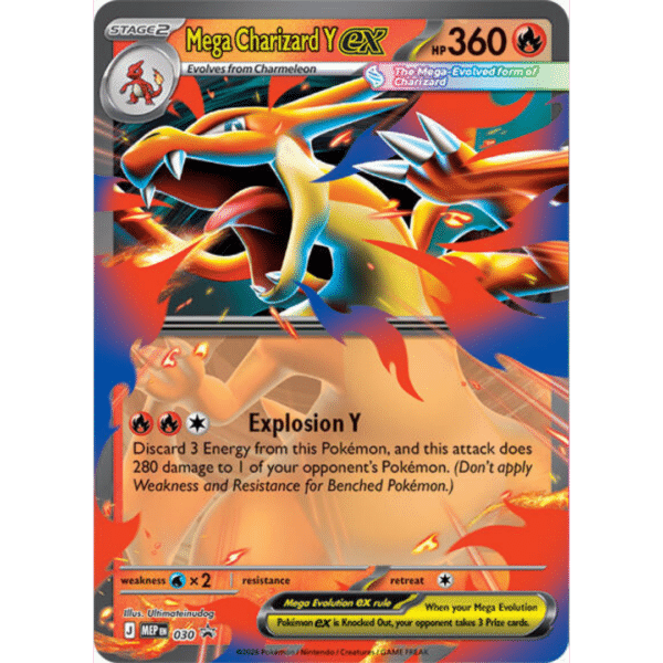 Mega Charizard Y ex Tin Promo (BSP)