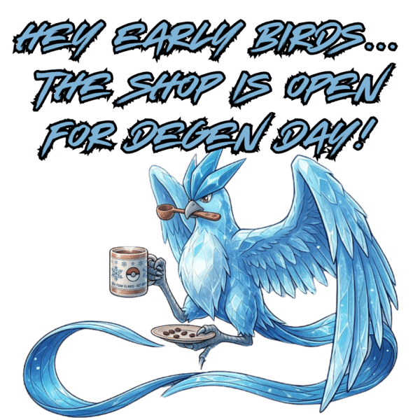 EARLIEST Bird Drawing - Limit 1/Person (separate from degen day)