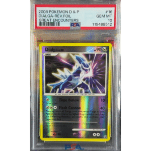 PSA 10 Great Encounters Dialga Reverse Holo #16