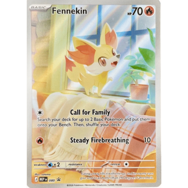 Fennekin ETB Promo (BSP)