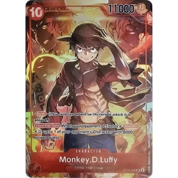 RAZZ - 10 Spots Luffy Treasure Booster Promo