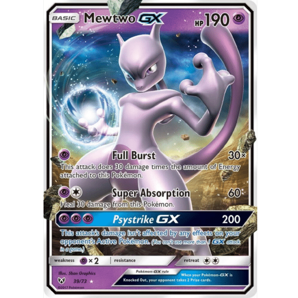 RAZZ - 10 Spots Shining Legends Mewtwo