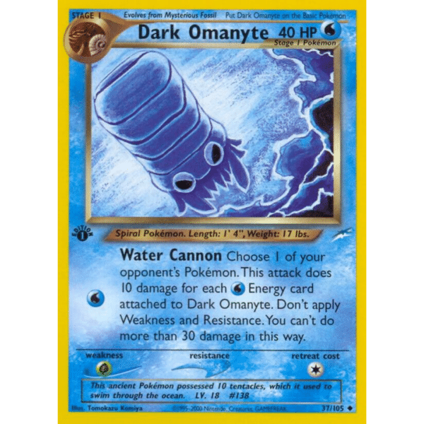 RAZZ - 10 Spots VLP 1st Ed Neo Destiney Dark Omanyte