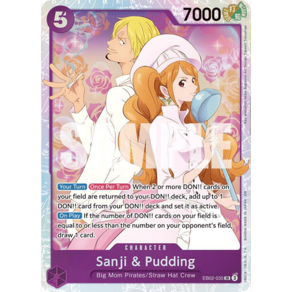 Sanji & Pudding SR (EB-02)