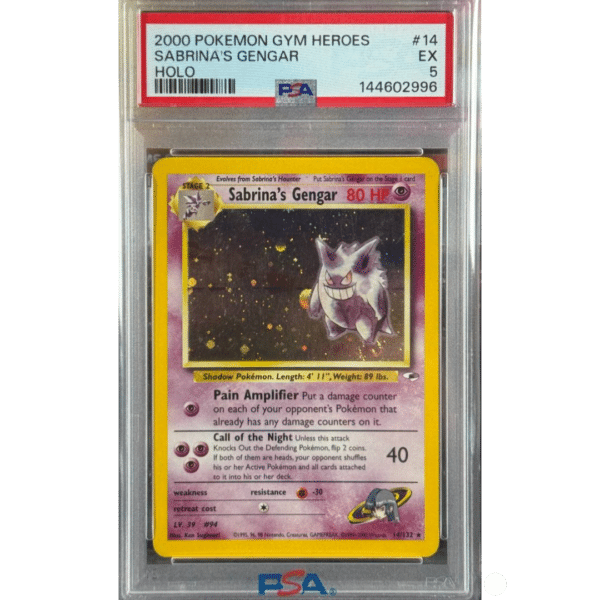 RAZZ - 10 Spots PSA5 Sabrina's Gengar +2 Flawless Spots +6 Degen Tickets (SGM)