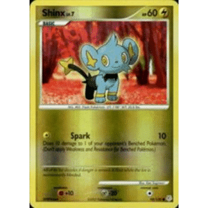 RAZZ - 10 Spots D&P Reverse Holo Shinx Lv 7