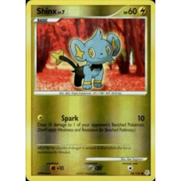 RAZZ - 10 Spots D&P Reverse Holo Shinx Lv 7