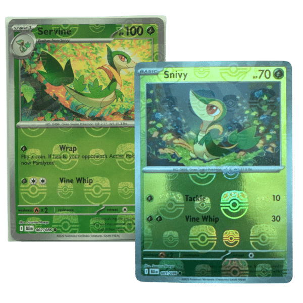 RAZZ - 10 Spots WF Snivy & Servine Masterballs