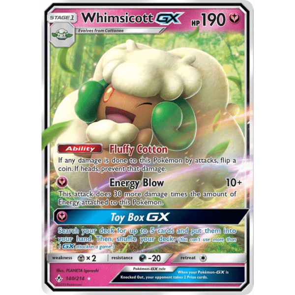 Whimsicott GX (UB)