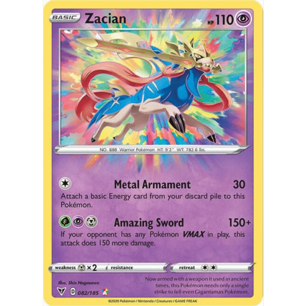 Zacian Amazing Rare (VV)