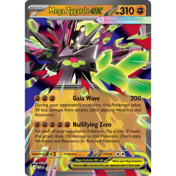 Zygarde ex Mega Promo (BSP)